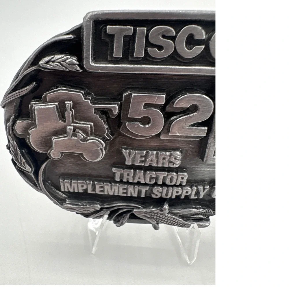 Siskiyou Tisco Belt Buckle Co. Series 1 1987 Limited Edition Pewter SE755‎
